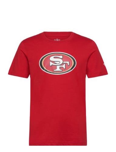 Fanatics San Francisco 49Ers Primary Logo Graphic T-Shirt Röd