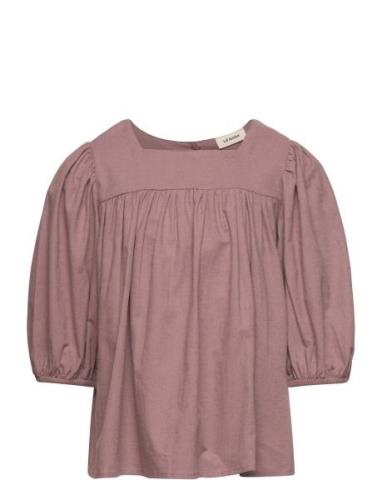 Lil'Atelier Nmfboa 3/4 Loose Shirt Lil Rosa