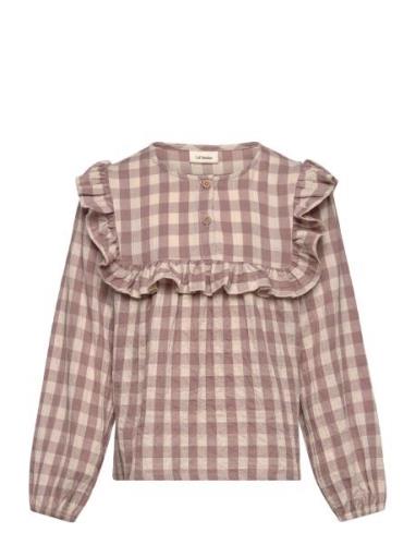 Lil'Atelier Nmfbeate Ls Loose Shirt Lil Brun