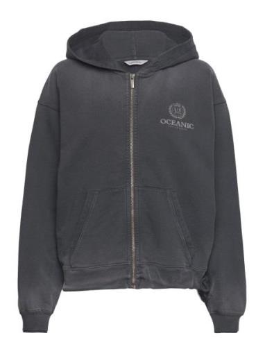 HOLZWEILER W. Omen Oceanic Zip Hoodie Grå