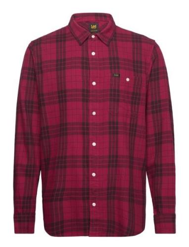 Lee Jeans Leesure Shirt Burgundy