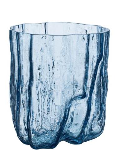 Crackle Vase Home Decoration Vases Big Vases Blue Kosta Boda