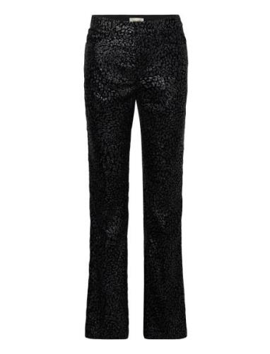 Zadig & Voltaire Pistol Velvet Glitter Svart