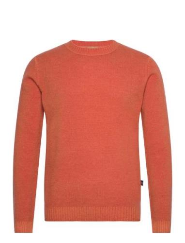 Mos Mosh Gallery Mmglaporte Crew Knit Orange