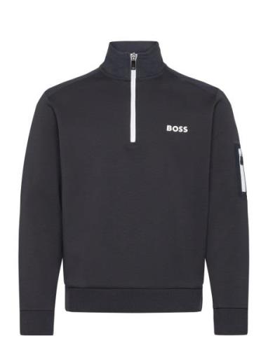 BOSS Sweat 1 Marinblå