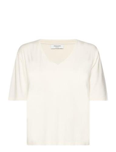 Rosemunde Viscose T-Shirt Vit