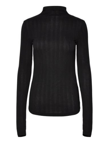 Hope Turtleneck Top Svart