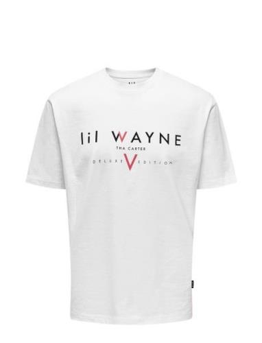 ONLY & SONS Onslilwayne Life Rlx Ss Tee Vit