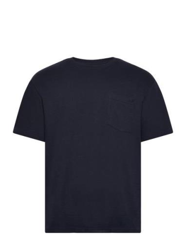 Clean Cut Copenhagen Calton Structured Tee Marinblå