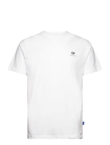 Garment Project Relaxed Fit Tee - White / Serenity In Motion Vit