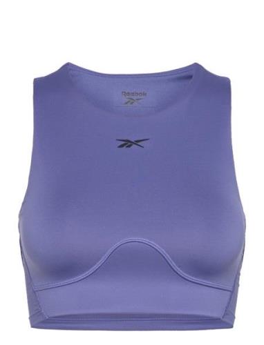 Reebok Performance Lux Contour Crop Blå