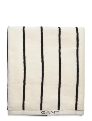 GANT Stripe Towel 70X140 Kräm