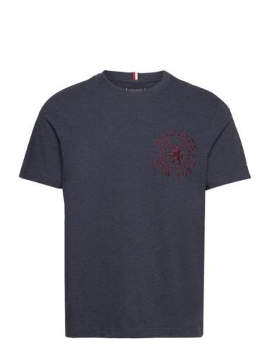 Tommy Hilfiger Icon Crest Tee Marinblå