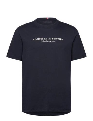 Tommy Hilfiger Hilfiger New York Tee Marinblå