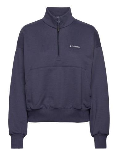 Columbia Sportswear Marble Canyon French Terry Quarter Zip Blå