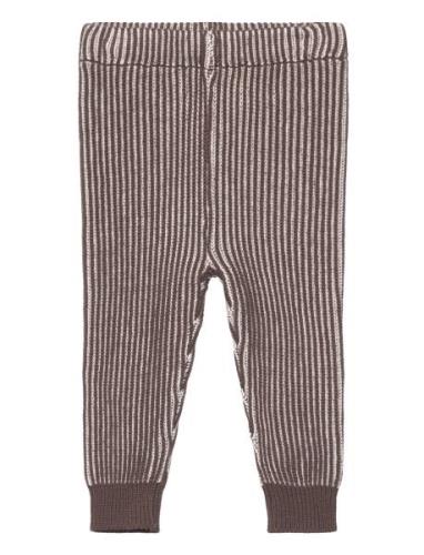 Copenhagen Colors Brioche Knitted Pants Brun