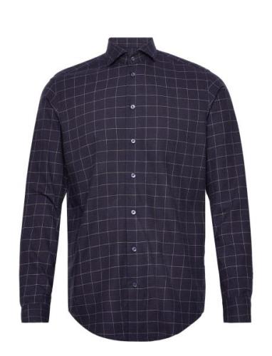 Bosweel Shirts Est. 1937 Slim Fit Mens Shirt Marinblå