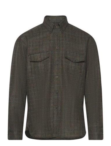 Bosweel Shirts Est. 1937 Overshirt Khaki Green