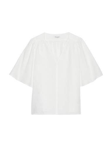 Marc O'Polo Shirts/Blouses Short Sleeve Vit