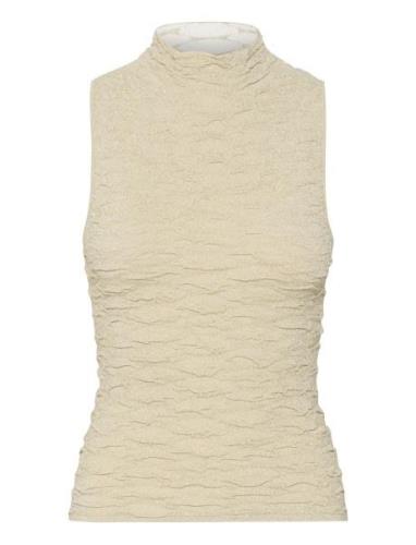 Gestuz Piccagz Halterneck Beige