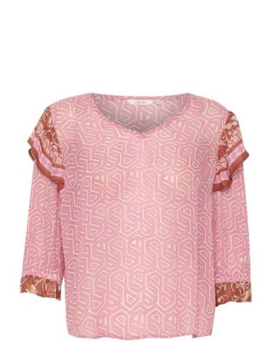 Cream Crlinea Blouse Rosa