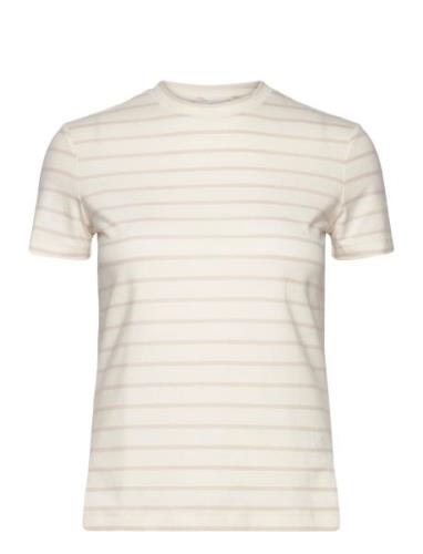 Esprit Casual T-Shirts Kräm