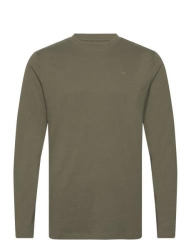 Kronstadt Timmi Organic Recycle L/S Tee Khaki Green