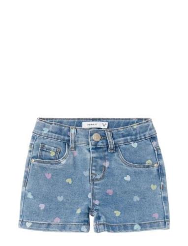 Name It Nmfsalli Slim Dnm Shorts 3555-On Noos Blå