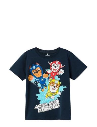 Name It Nmmmanse Pawpatrol Ss Top Cplg Marinblå