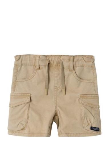 Name It Nmmben Bag Cargo Twi Shorts 1771-Hi Noos Beige