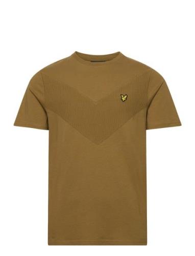 Lyle & Scott Chevron T-Shirt Beige