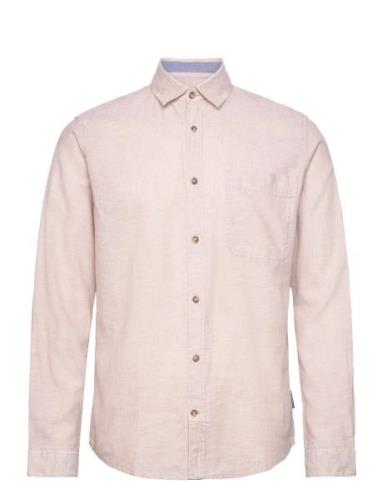 Tom Tailor Cotton Linen Shirt Rosa