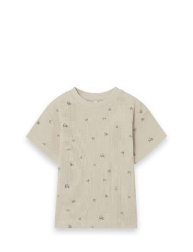 Garbo&Friends T-Shirt Waffle Beige