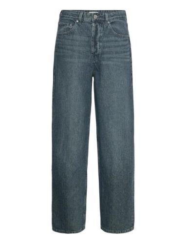 Gina Tricot Baggy Wide Jeans Blå