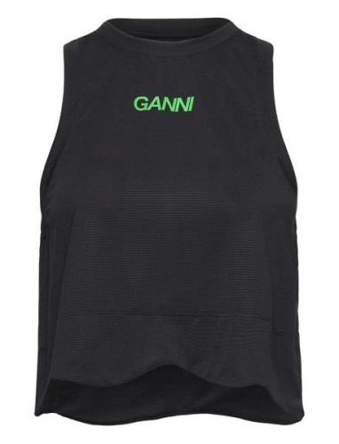 Ganni Active Mesh Svart