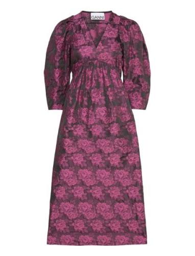 Ganni Botanic Jacquard Rosa