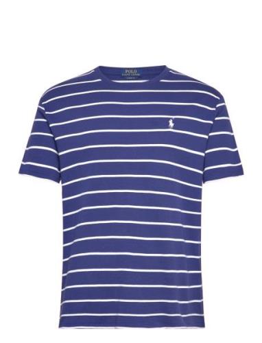 Polo Ralph Lauren Classic Fit Striped Soft Cotton T-Shirt Blå