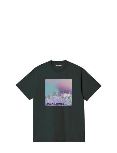 Jack & J S Jcosolarized Tee Ss Crew Neck Fst Jnr Svart