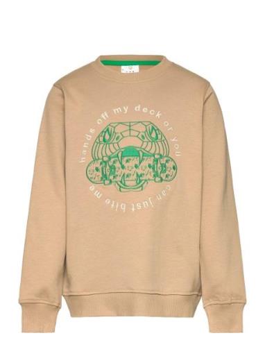 The New Tnjavier Sweatshirt Beige