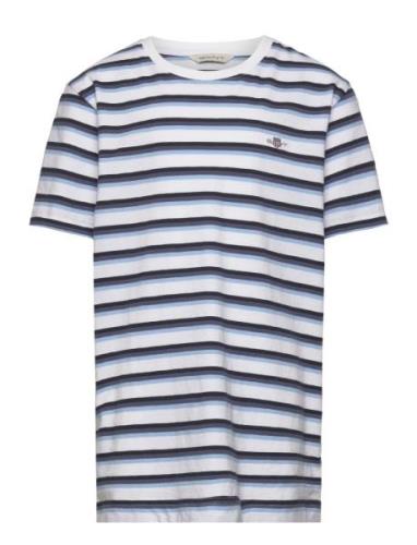 GANT Striped Shield T-Shirt Multi/patterned