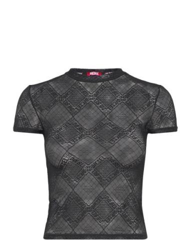 Diesel Uftee-Melany T-Shirt Svart