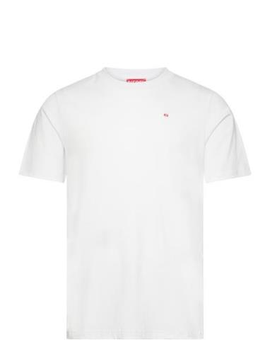 Diesel T-Just-Microdiv T-Shirt Vit