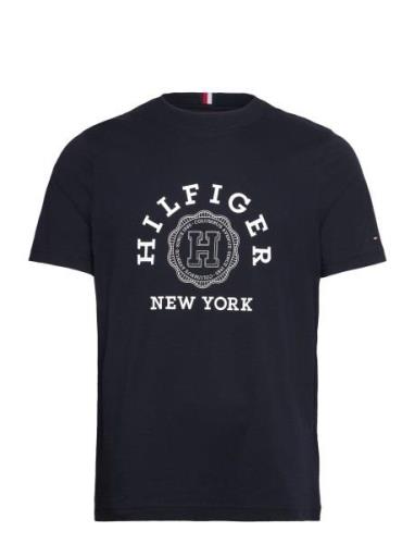 Tommy Hilfiger Hilfiger Coin Tee Marinblå