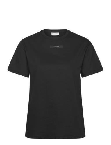 Calvin Klein Micro Logo T Shirt Svart