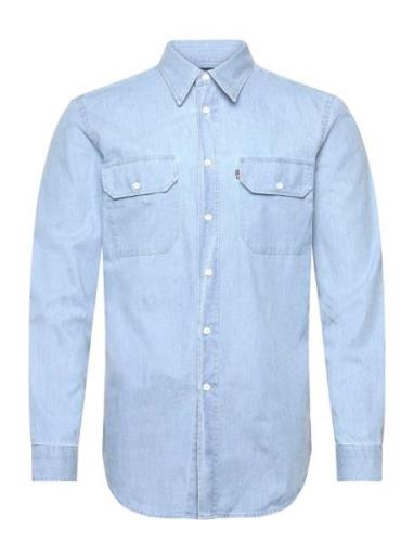 Lexington Clothing Classic Indigo Shirt Blå