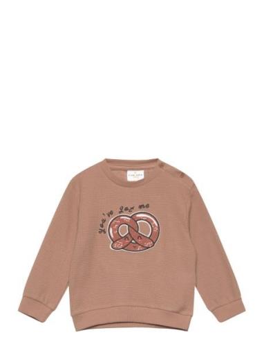 The New Tnshilmo Waffle Sweatshirt Beige