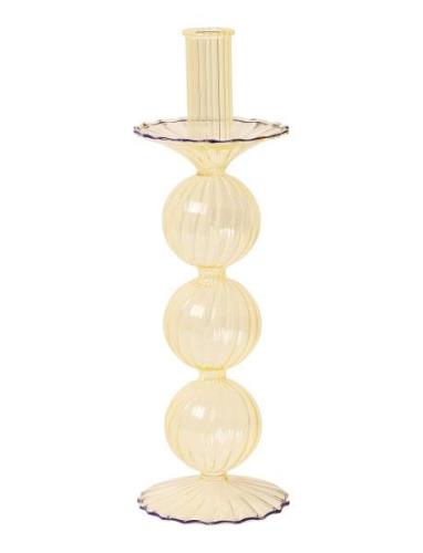 Au Maison Glass Candle Holder Gul