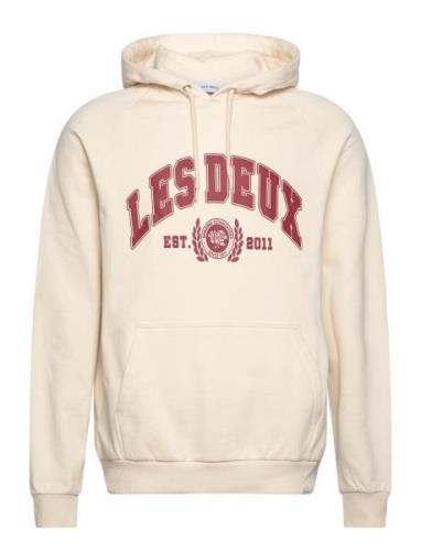 Les Deux University Hoodie Beige