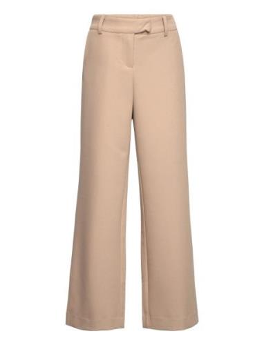 LMTD Nlfhegina Lw Wide Pant Beige