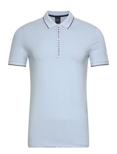 Armani Exchange Polo Shirt Blå